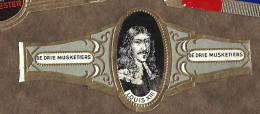 Bague De Cigare   Ancienne  1870 - 1920 -  Tabac  -  De Drie  Musketiers - Bagues De Cigares