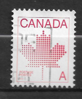 CANADA  N° 786 - Usados