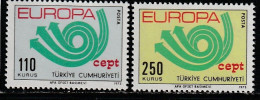 TURQUIE    Europa 1973   N° Y&T  2050 Et 2051  ** - Neufs
