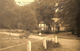 Belgique - Liège - Spa - Entrée Du Parc De La Geronstère - Spa