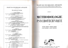 METHODOLOGIE  PSYCHOTECHNIQUE - 18 Ans Et Plus