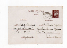 !!! ENTIER POSTAL PETAIN A 80 CT OBLITERE COTE DES SOMALIS - DJIBOUTI DE 1942 POUR LA FRANCE - Briefe U. Dokumente