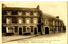 Questembert (56 - Morbihan) - A 3 Km De La Route Départementale Redon-Vannes - Hôtel De Bretagne - Flohic Propriétaire - Questembert