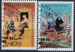 UNO Genf - 8. Kongress Zur Verbrechensverhütung (MiNr: 190/1) 1990 - Gest Used Obl - Used Stamps