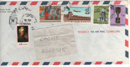 5 Timbres , Stamps  Sur Lettre , Cover , Mail Du 17/05/72 ?? - Haïti