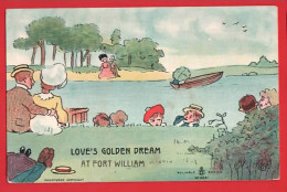 SCOTLAND   FORT WILLIAM  COMIC HUMOUR       LOVE'S GOLDEN DREAM    - Inverness-shire