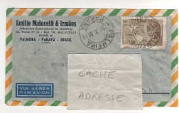 Timbre , Stamp  Sur Lettre , Cover , Mail Du 20 X 51 Pour  Londres - Storia Postale