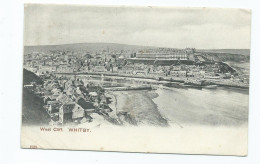 Postcard Yorkshire Whitby  West Cliiff Posted 1907 - Whitby