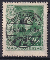 Hongrie Hungary Ungarn Cachet Central Budapest - Used Stamps