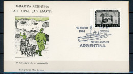 AZ24-5 Thème Antarctique Ou Arctic FDC 1er Jour Bases, Plis Polaires . A Saisir !!! - Altri & Non Classificati