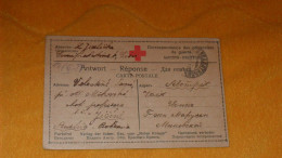 CARTE POSTALE ANCIENNE DE 1918 ../ A IDENTIFIER CORRESPONDANCE DES PRISONNIERS DE GUERRE POUR JICIN ?..+ CACHET - Lettres & Documents