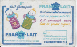 Buvard Annees  50's NEUF   FRANCE LAIT ST MARTIN BELLE ROCHE  SAONE ET LOIRE - Produits Laitiers