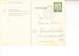 GERMANIA  1963 - Intero Postale - Durer - Cartoline - Usati