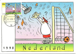 Carte Maximum - Pays Bas - Holland - Futebol - Football - Cartas Máxima