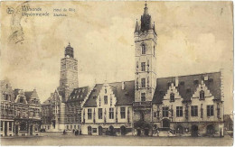 Dendermonde: Het Stadhuis (verstuurd Doch Zegel Is Weg) - Oudenaarde
