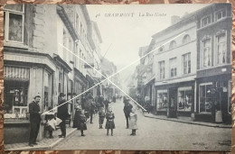 GRAMMONT GERAARDSBERGEN  La Rue Neuve Animée CP Postée En 1913 - Geraardsbergen