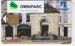 PIAF De  ROCHEFORT 200 Unites  Date 12.2005   1500 Ex Avec Autocollant "Omniparc"  Mis Sur Les Dernières Cartes Du 12.05 - Parkeerkaarten