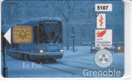 PIAF De  GRENOBLE 150 Unités Date 02.2004   1000 Ex - Cartes De Stationnement, PIAF