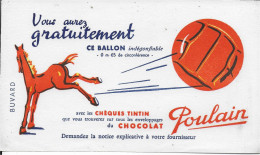 Buvard Annees  50's  NEUF CHOCOLAT POULAIN - Cocoa & Chocolat