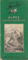 Michelin . Alpes . Savoie Dauphiné . 1961 . 18éme édition . - Michelin-Führer