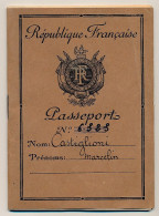 FRANCE - Passeport à L'étranger 500F Nancy (Meurthe Et Moselle) 1948 - Zonder Classificatie