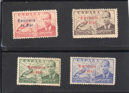 IFNI :Lot De 4 Valeurs Année 1949 N° 36*/39* - Ifni