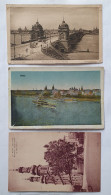 Lot De 3 Cartes Postales Mainz Mayence - Vue Générale Rhin Bateaux, Pont Principal, Eglise Saint Pierre - Mainz