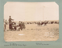 Mailly Camp * 1902 * Discours Du Maire De Mailly Le Moyen * Fanfare * Photo Ancienne Format 11.2x8cm - Mailly-le-Camp