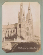 Chalons Sur Marne * 1902 * Un Coin De La Ville Et église Notre Dame * Photo Ancienne Format 10.6x8cm - Châlons-sur-Marne