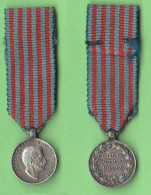 Italie Guerra Italo Turca 1911 1912 Mignon Italian-Turkish War Medal Guerre Italo-Turque - Italia