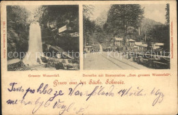 42192256 Kirnitzschtal Grosser Wasserfall Restaurant  Kirnitzschtal - Kirnitzschtal