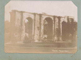 Reims * 1902 * Un Coin De La Ville Et La Porte De Mars * Photo Ancienne Format 11.2x8.2cm - Reims