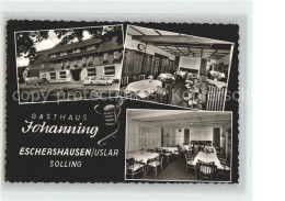 42192056 Eschershausen Uslar Gasthaus Johanning Eschershausen Uslar - Uslar