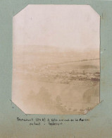 Soncourt * 1902 * Le Village Et Vallée En Amont De La Marne , Au Fond Vraincourt * Photo Ancienne Format 8x6.4cm - Other & Unclassified