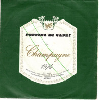 °°° 519) 45 GIRI - PEPPINO DI CAPRI - CHAMPAGNE / LA PRIMA SIGARETTA °°° - Altri - Musica Italiana