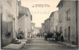 69 CONDRIEU - Rue Des Terreaux Au Port  - Condrieu