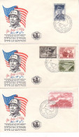 FDI - Enveloppes Premier Jour Du Type 'First Day Issue' - 1032-1036 - Répartition Pas Courante - Cote 45 - 1951-1960