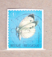 2012 Nr 4255c Gestempeld Op Fragment.Vlinder / Papillon. - Usados