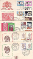 FDI - Enveloppes Premier Jour Du Type 'First Day Issue' - Série Continue 1159-1162 ; 1163-1168 ; 1169-1171 - 1951-1960