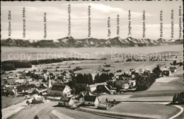 41559337 Hoechenschwand Panorama Mit Alpenkette Hoechenschwand - Hoechenschwand