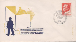 Yugoslavia, 5th World Congress To Prevent Accidents At Work And Occupational Diseases - Cartas & Documentos