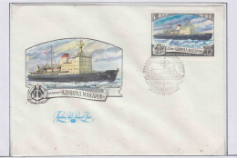 Russia Icebreaker Admiral Makarow1v FDC  Ca Moscow 20.12.1978 (RX152) - Navires & Brise-glace