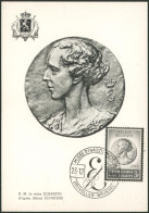 Carte-Maximum (CM) - Deuil De S.M. Reine Elisabeth N°1359 - 1961-1970