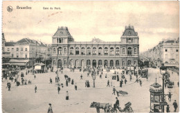 CPA Carte Postale Belgique Bruxelles Gare Du Nord 1910 VM76191 - Chemins De Fer, Gares