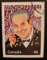 Canada 1999  USED Sc 1820c    46c  Millennium, Guy Lombardo - Oblitérés