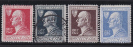 Italy   .  Y&T   .     196/199      .    *  VLH (197: O )      .  Mint Very Light Hinged - Neufs