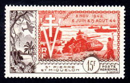 S.P.M. 1954 - PA  Yvert N° 22 -  Neuf **/ MNH - 10è Anniversaire De La Libération - Nuevos