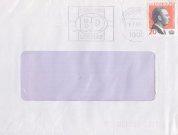 Lettre à Fenêtre Obl. Flamme BD Luxembourg 1 Le 18/7/97 Sur N° 1286 - Storia Postale