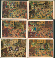 Carte-Maximum (CM) - Peinture N°11437/42. Complet - 1961-1970