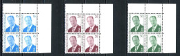 BE   2660 - 2662    XX    ----      Blocs De 4  Coin De Feuille  --  Excellent état. - 1993-2013 King Albert II (MVTM)